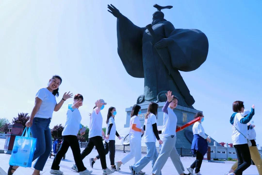 快乐健身 你我同行——西安经开妇幼医院开展健步走活动(图3)