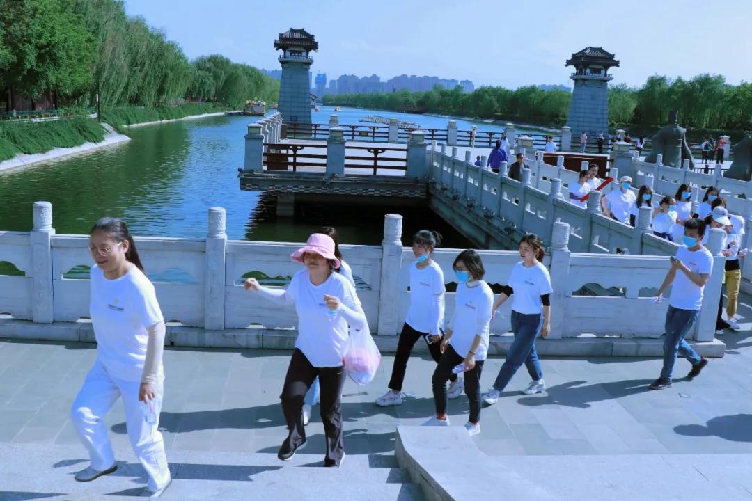 快乐健身 你我同行——西安经开妇幼医院开展健步走活动(图4)