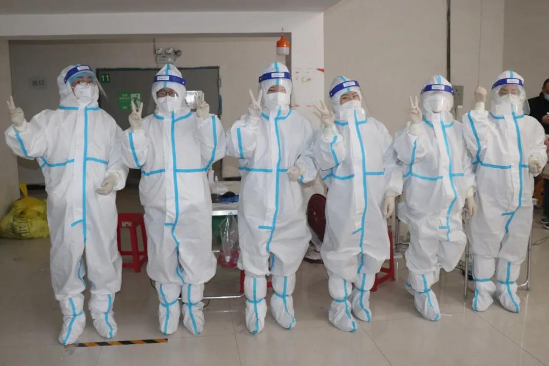弘扬抗疫精神 点赞抗疫英雄 ▏西安经开妇幼医院组建核酸采样队参与疫情防控(图19)